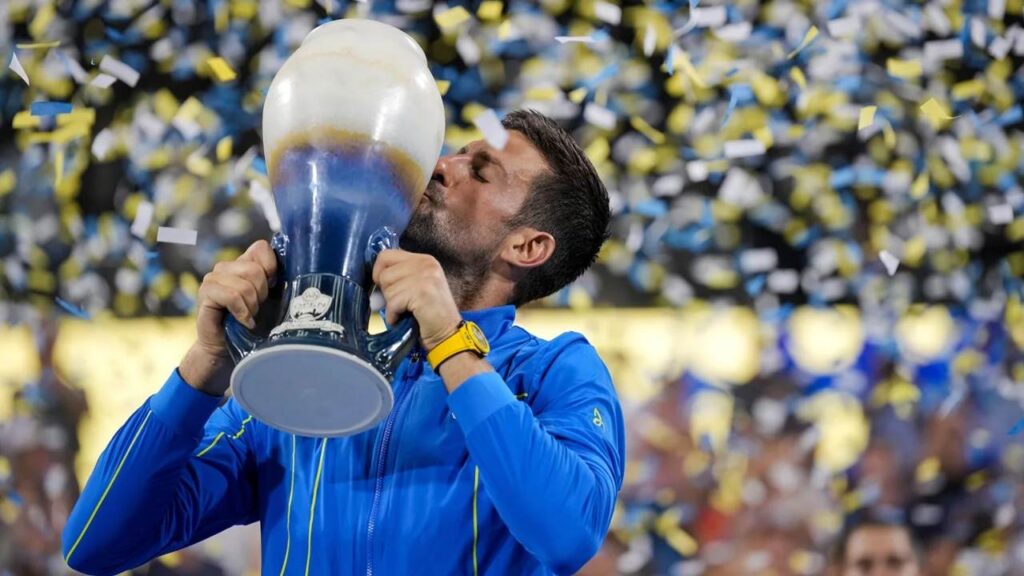 Novak Đoković na teniskom turniru, nedjelja, 20. avgust 2023.