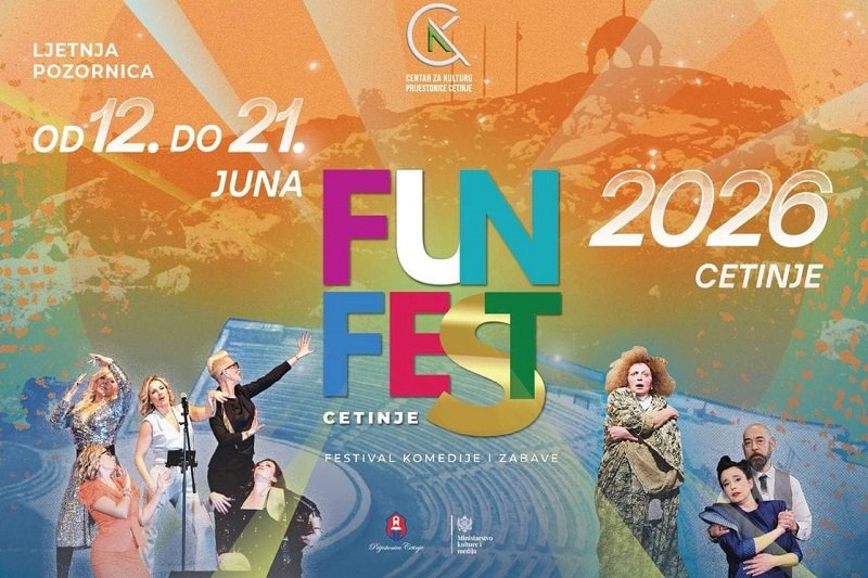 FUN FEST Cetinje: Od 12. do 21. juna na Ljetnjoj pozornici - Cetinjski List
